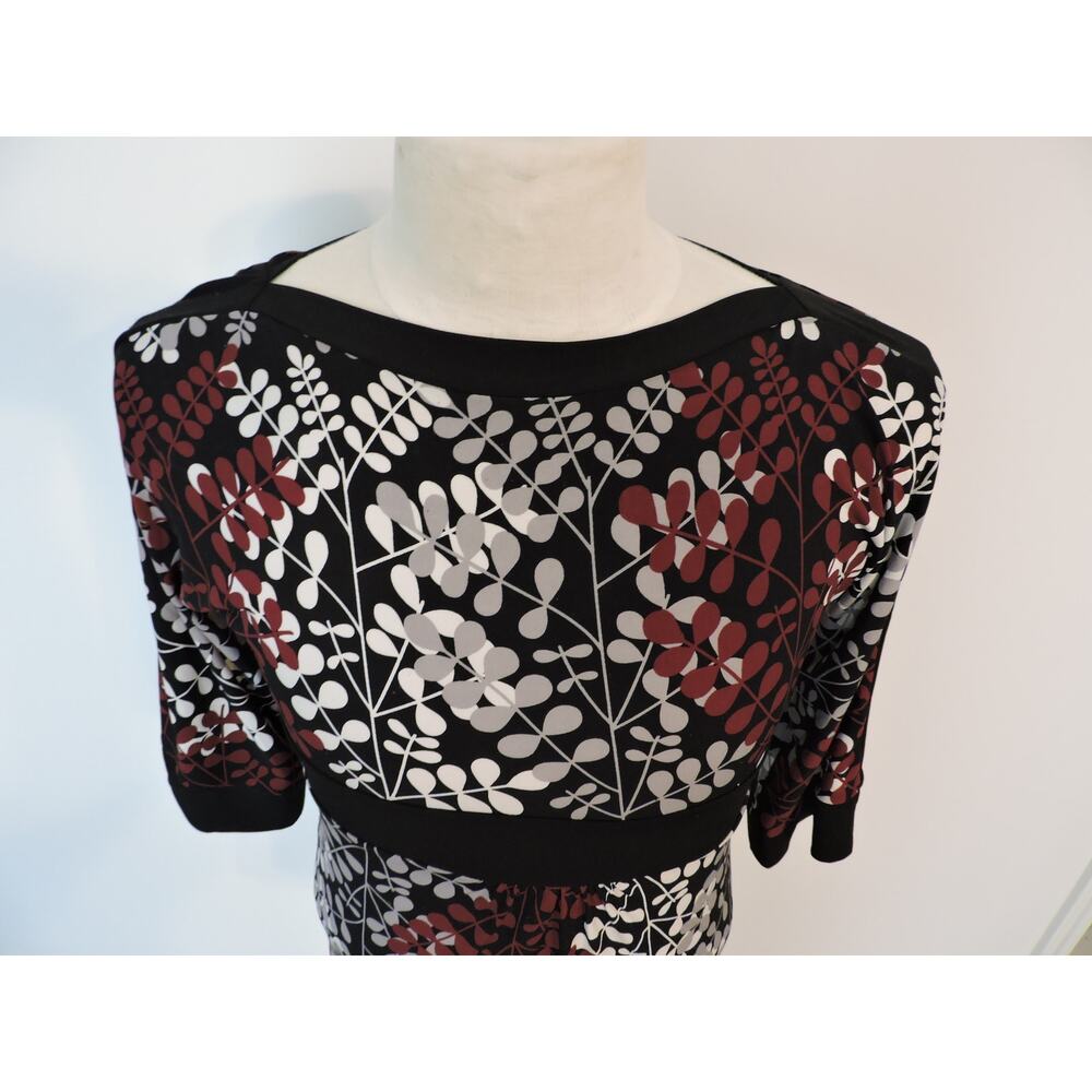 Merona Polyester Tunic Top with Leaf Design Size M